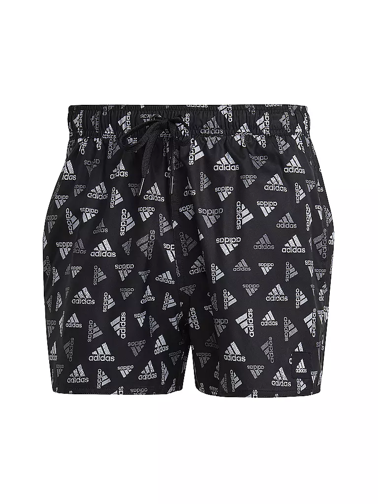 ADIDAS | Herren Badeshort Logo Print CLX Very Short Length  | schwarz