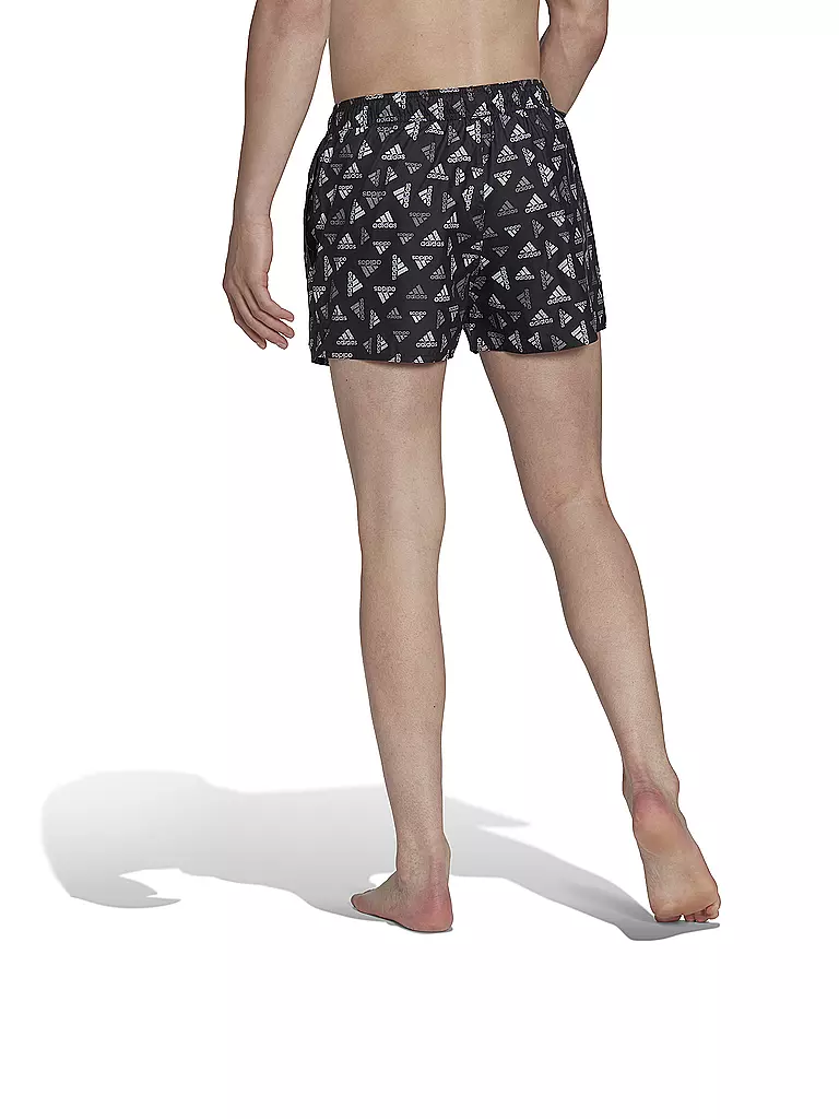 ADIDAS | Herren Badeshort Logo Print CLX Very Short Length | schwarz