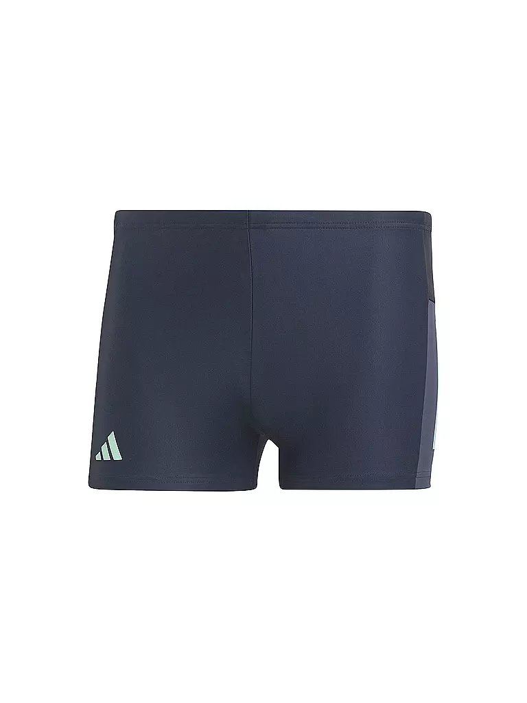 ADIDAS | Herren Beinbadehose Colorblock 3-Streifen Boxer | grau