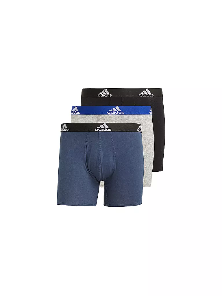 ADIDAS | Herren Boxershorts Briefs 3er Pkg. | blau