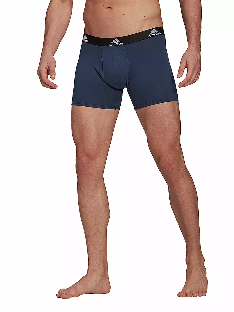 ADIDAS | Herren Boxershorts Briefs 3er Pkg. | blau