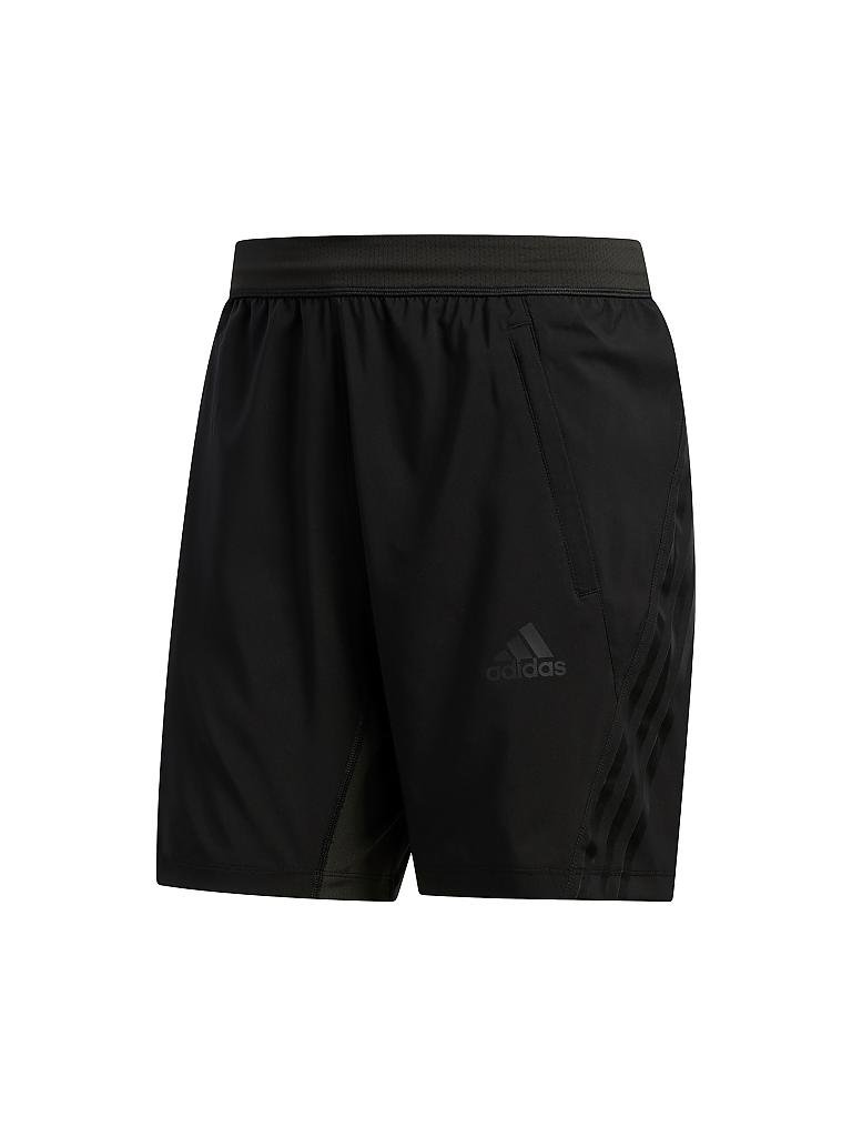 ADIDAS | Herren Fitness-Short AEROREADY 3-Streifen | schwarz