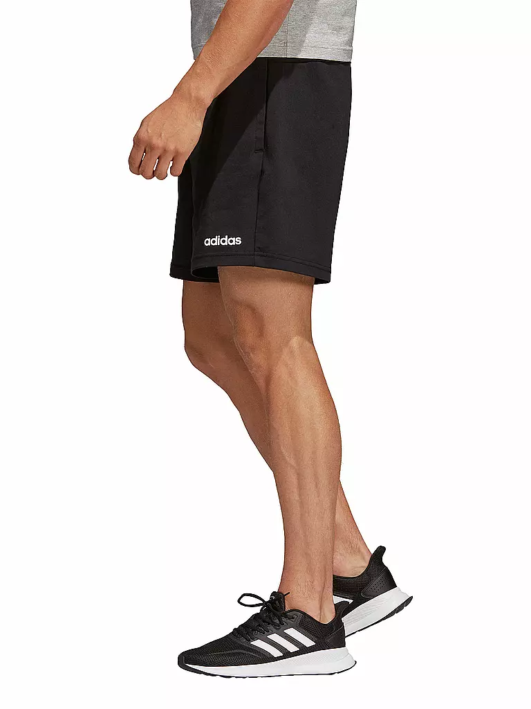 ADIDAS | Herren Fitness-Shorts Essentials Plain Single Jersey | schwarz