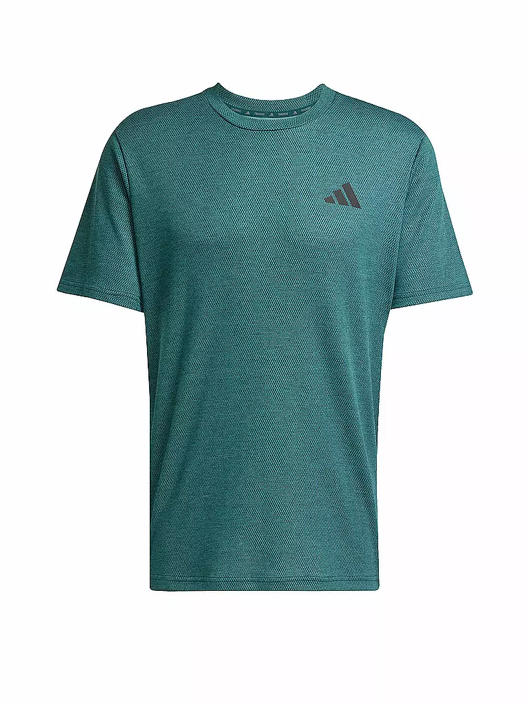 ADIDAS | Herren Fitnessshirt 	Train Essentials Feelready Novelty  | petrol