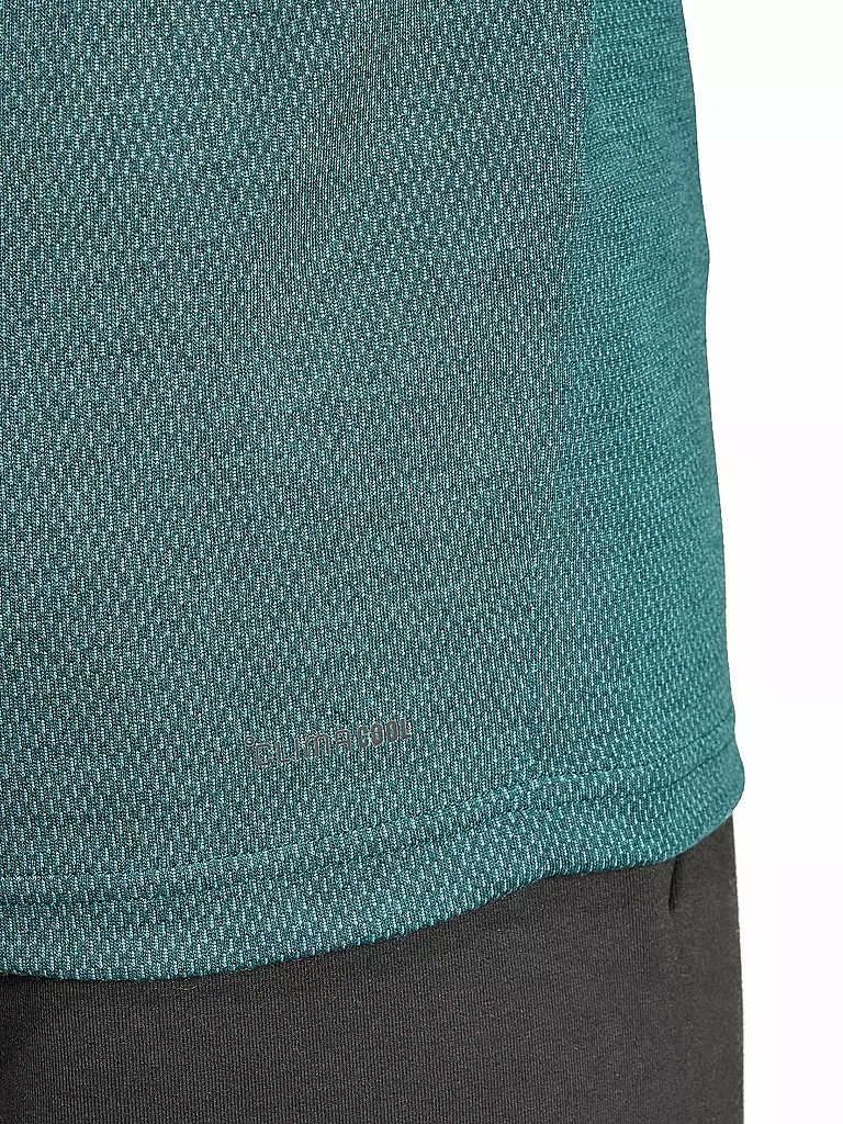 ADIDAS | Herren Fitnessshirt 	Train Essentials Feelready Novelty  | petrol