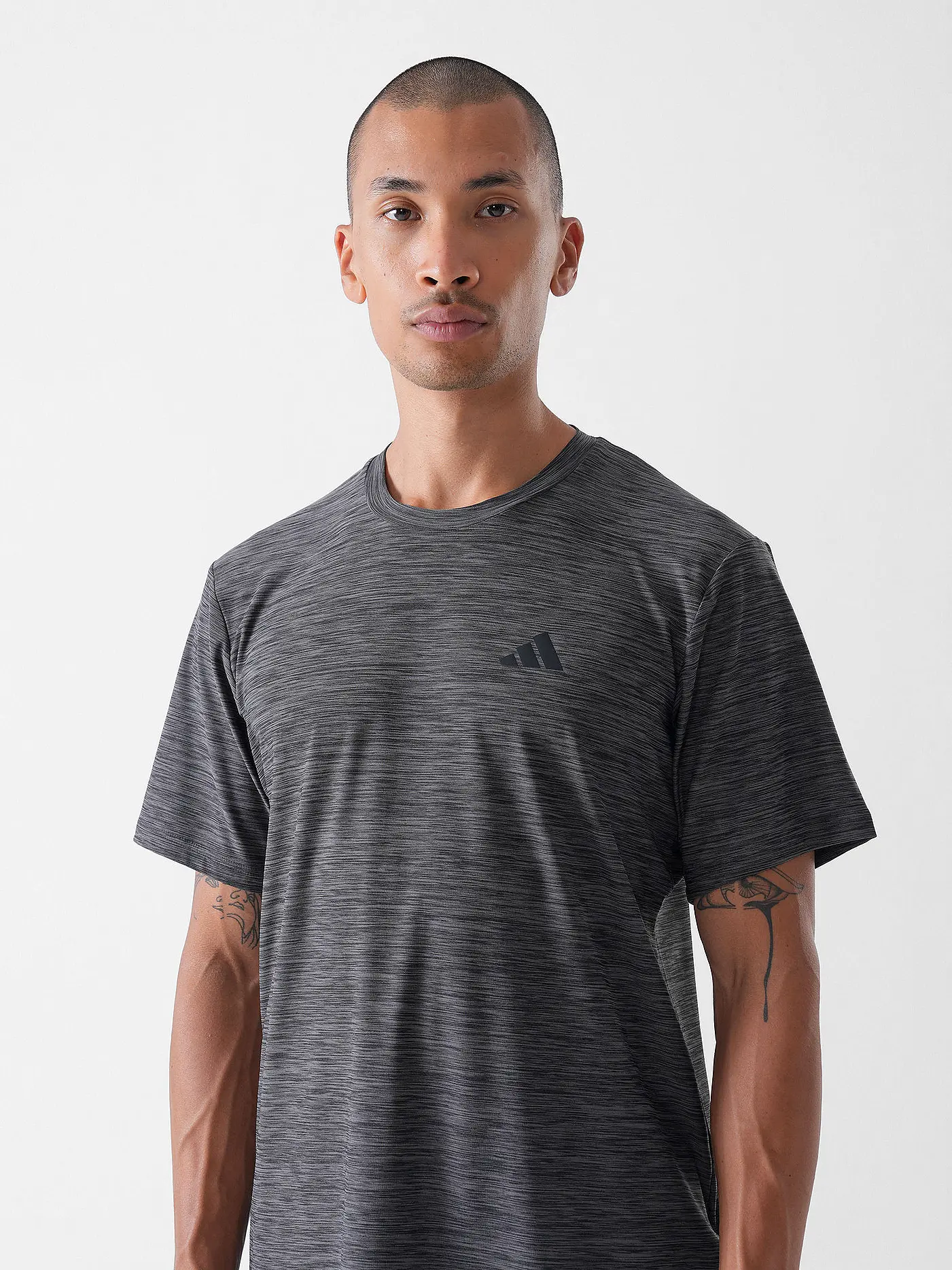 ADIDAS | Herren Fitnessshirt  TR-ES Stretch | grau