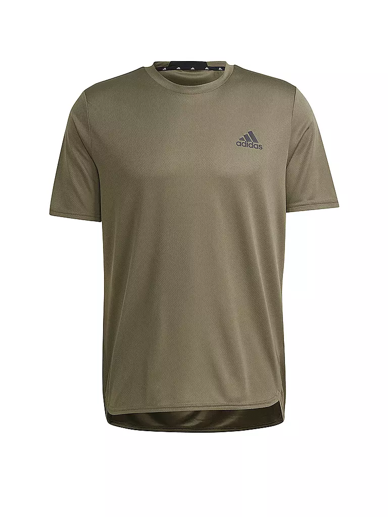 ADIDAS | Herren Fitnessshirt AEROREADY Designed for Movement | olive