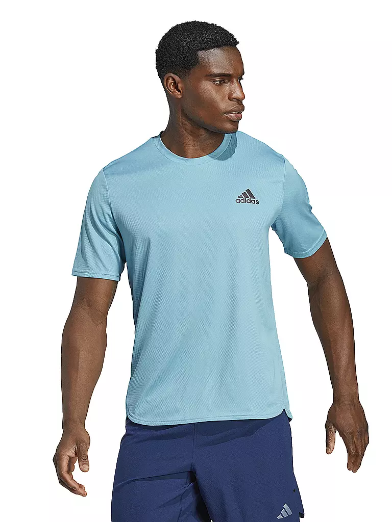 ADIDAS | Herren Fitnessshirt AEROREADY Designed for Movement | blau