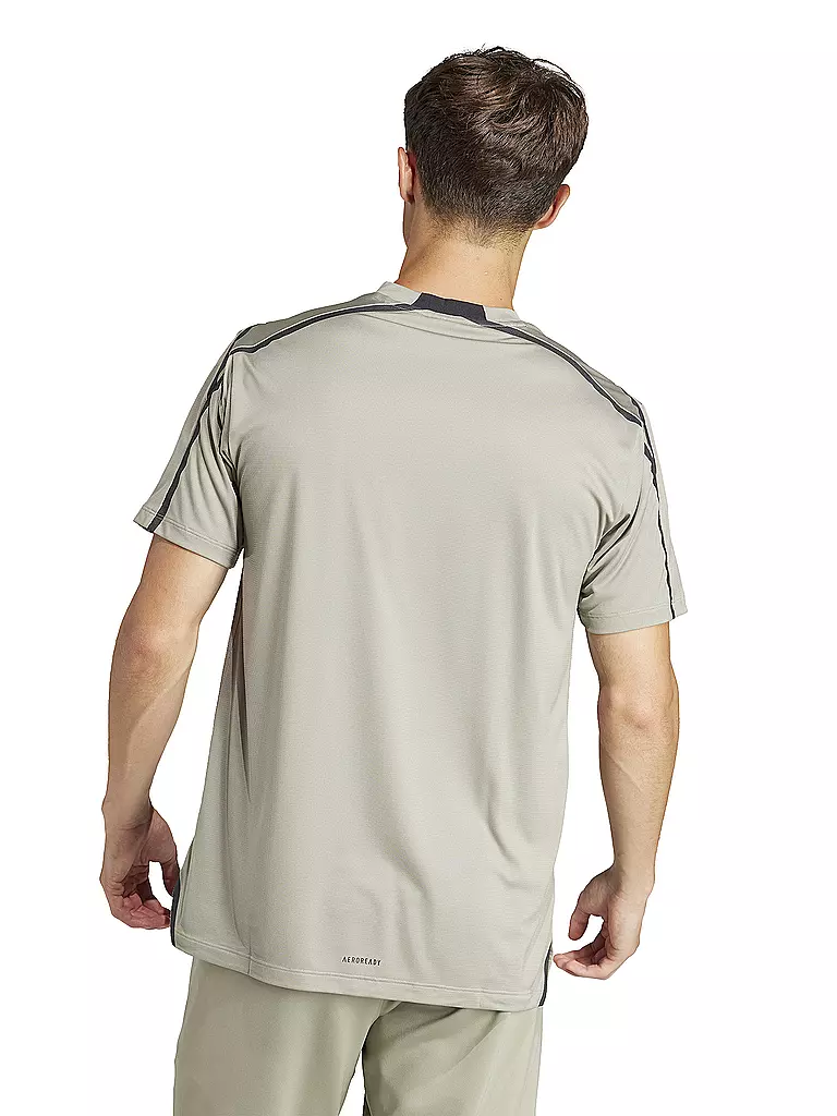 ADIDAS | Herren Fitnessshirt Designed for Training Adistrong Workout | olive