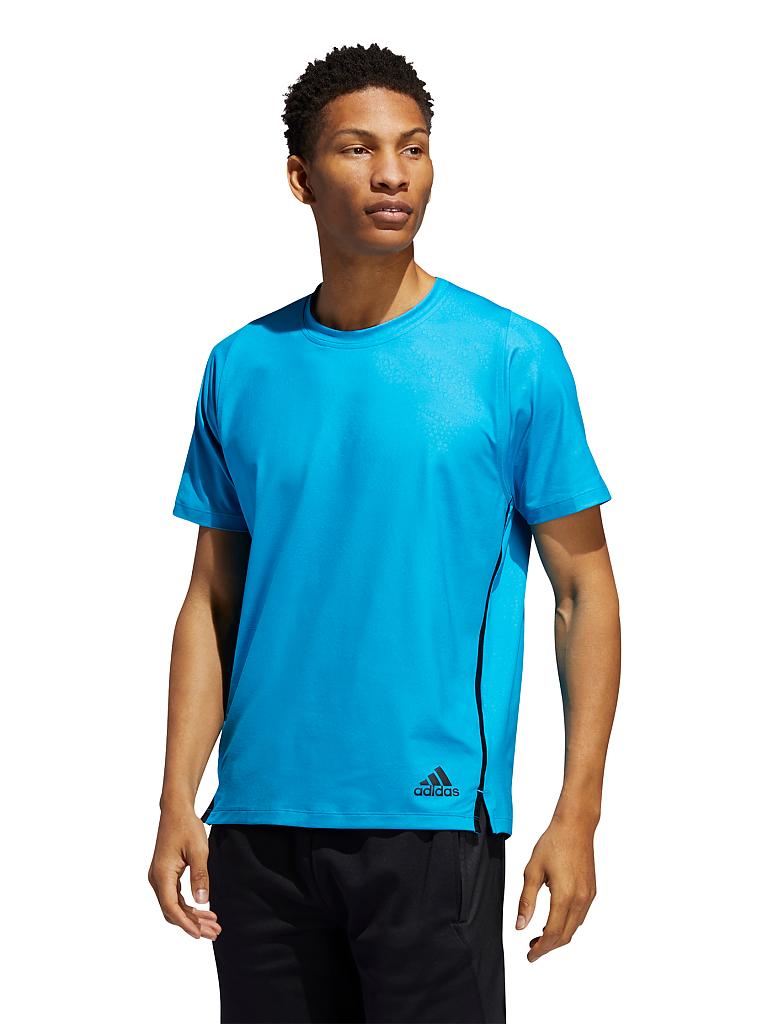 ADIDAS | Herren Fitnessshirt FreeLift Primeblue  | blau