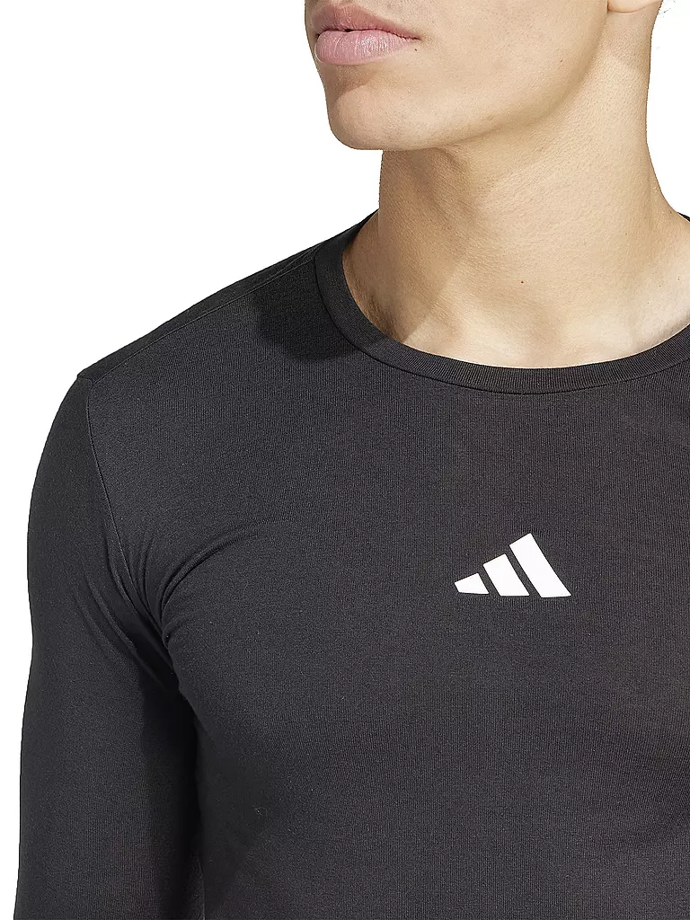 ADIDAS | Herren Fitnessshirt Workout | schwarz