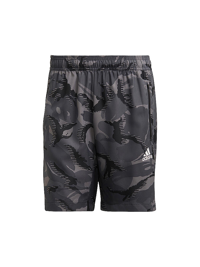 ADIDAS | Herren Fitnessshort Camouflage Designed2Move Aeroready | grau