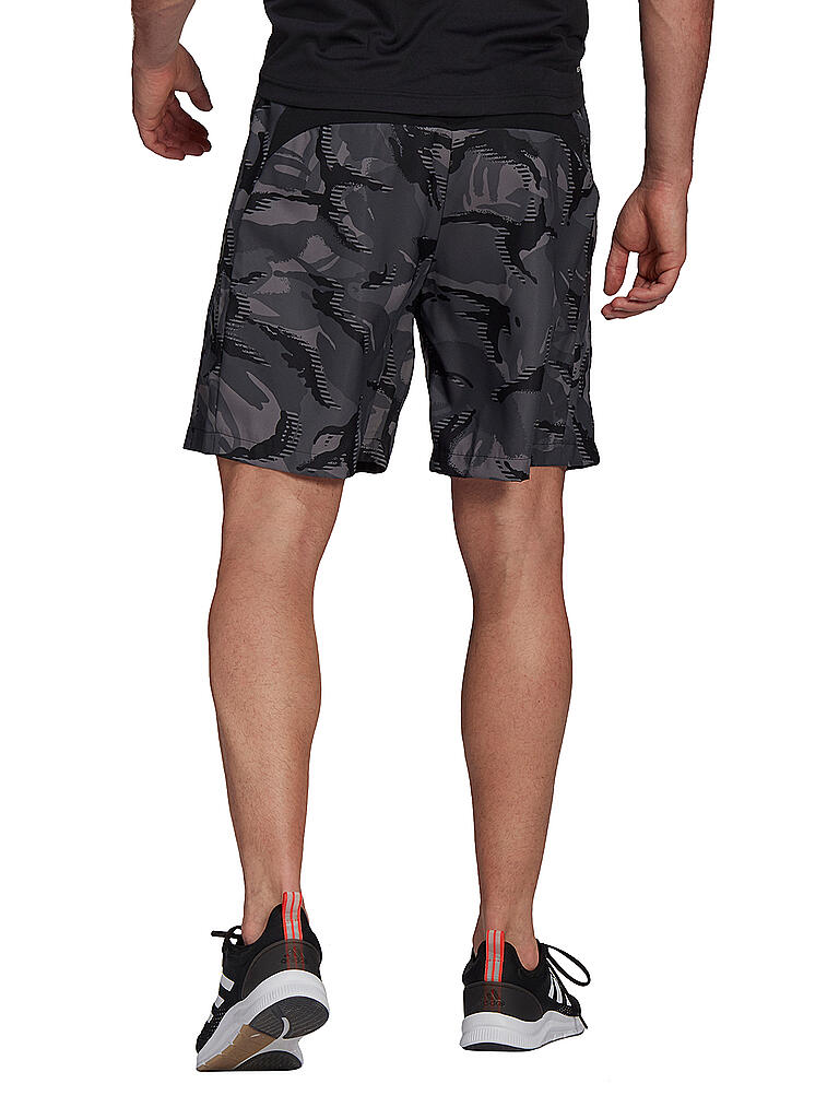 ADIDAS | Herren Fitnessshort Camouflage Designed2Move Aeroready | grau