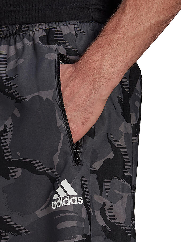 ADIDAS | Herren Fitnessshort Camouflage Designed2Move Aeroready | grau