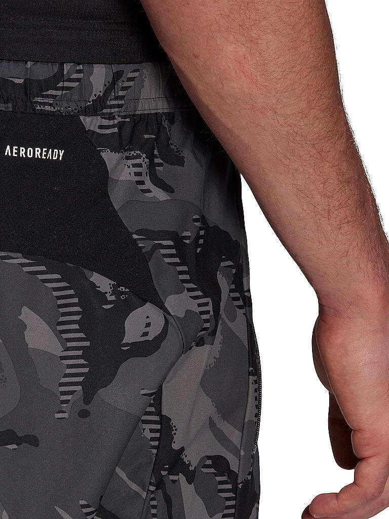 ADIDAS | Herren Fitnessshort Camouflage Designed2Move Aeroready | grau
