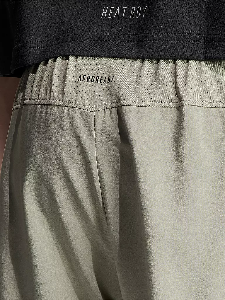 ADIDAS | Herren Fitnessshort Gym 2in1 | camel