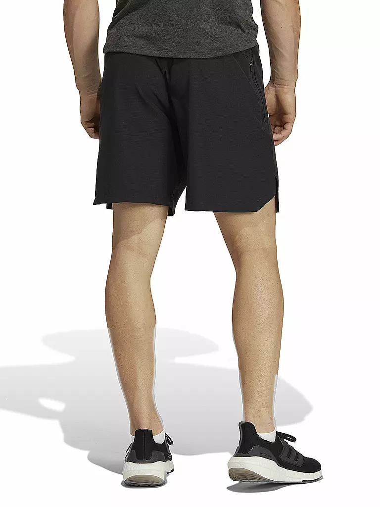 ADIDAS | Herren Fitnessshort Knurling | schwarz