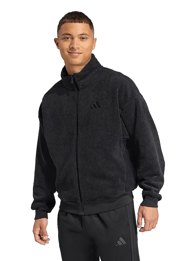 ADIDAS | Herren Fleecejacke Future Icons  | schwarz