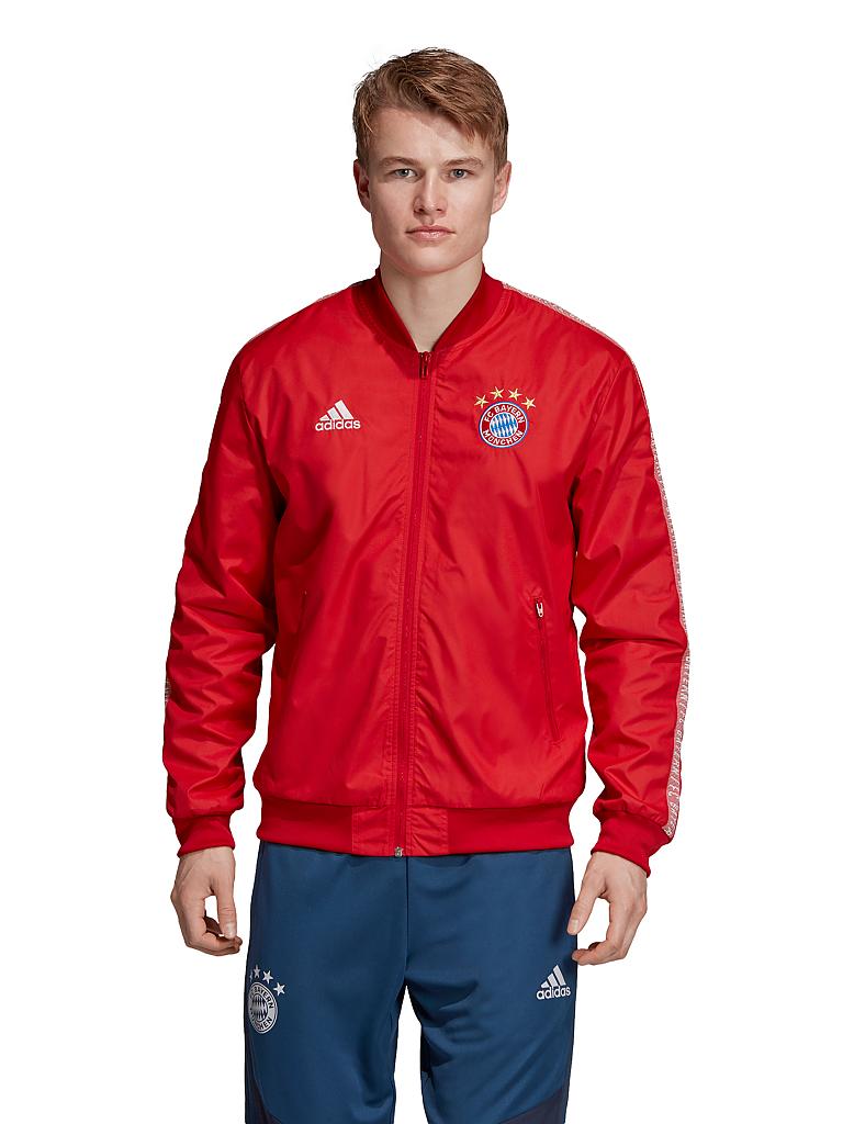 ADIDAS | Herren Fußballjacke FC Bayern München | rot