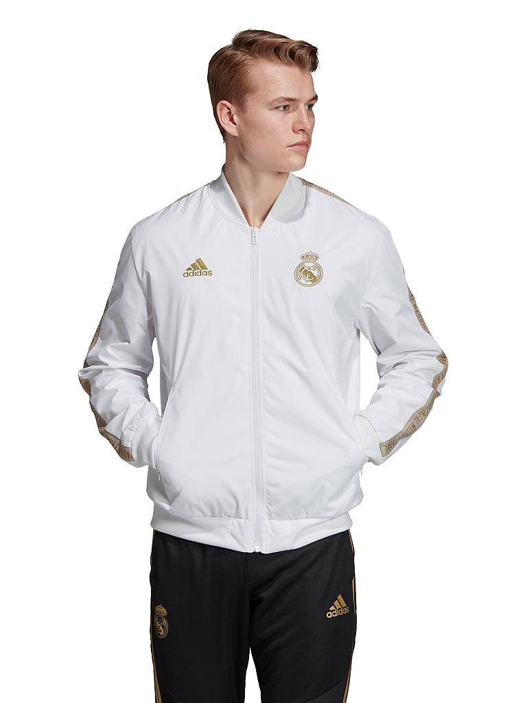 ADIDAS | Herren Fußballjacke Real Madrid | weiß