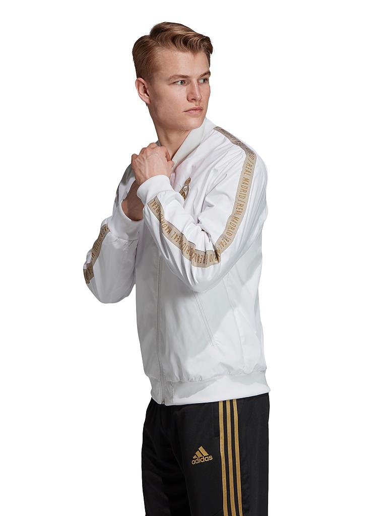 ADIDAS | Herren Fußballjacke Real Madrid | weiß