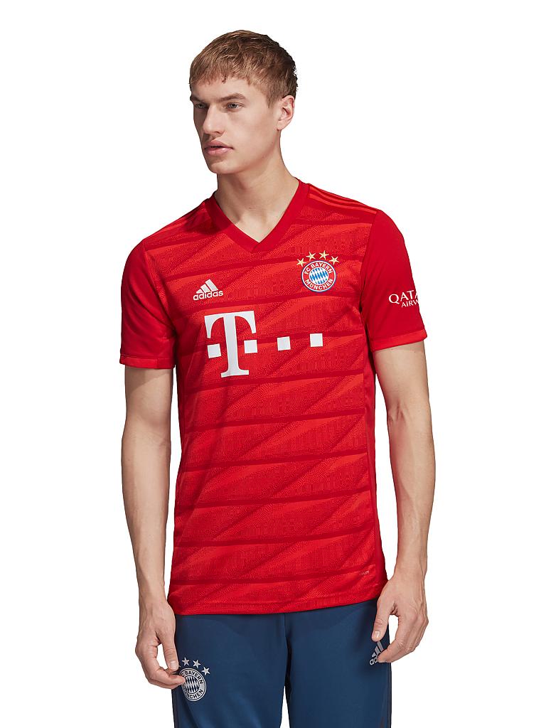 ADIDAS | Herren Heimtrikot FC Bayern München Replica 19/20 | rot