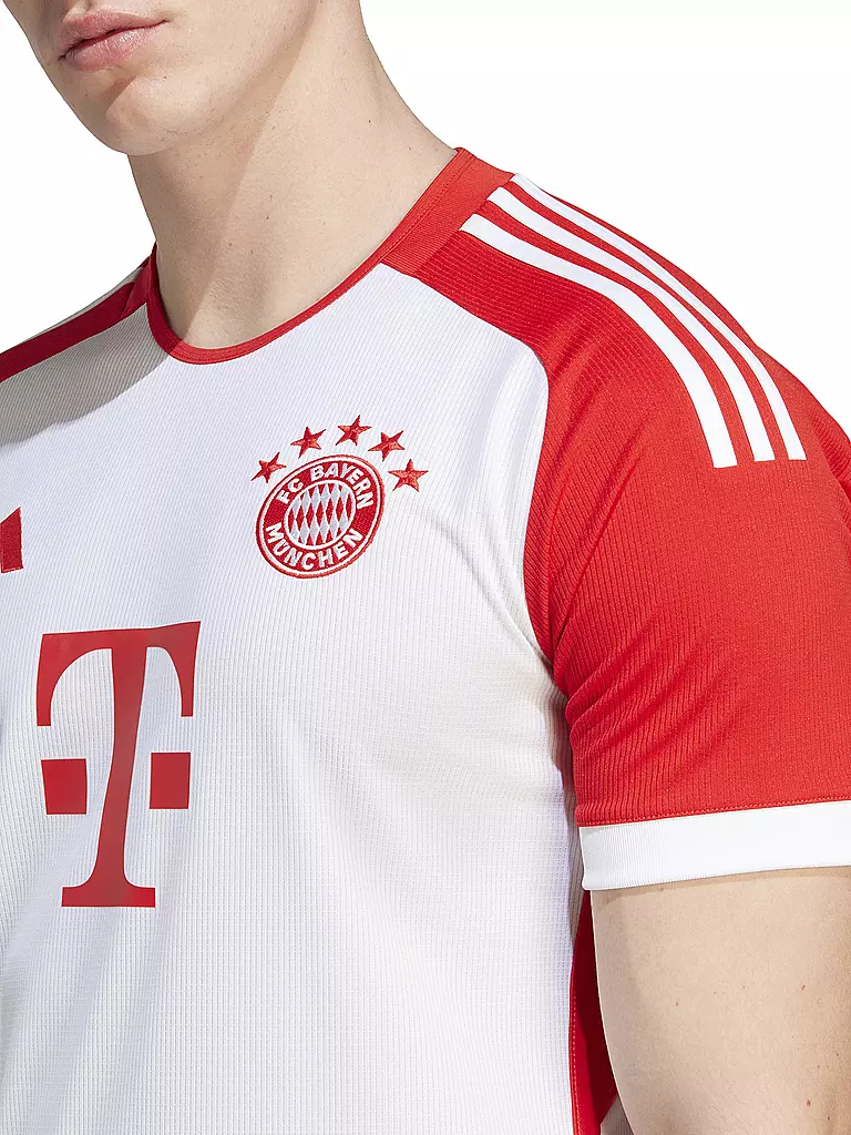Patron Von Bayern Und München 5 Buchstaben ADIDAS Herren Heimtrikot FC Bayern München 23/24 rot