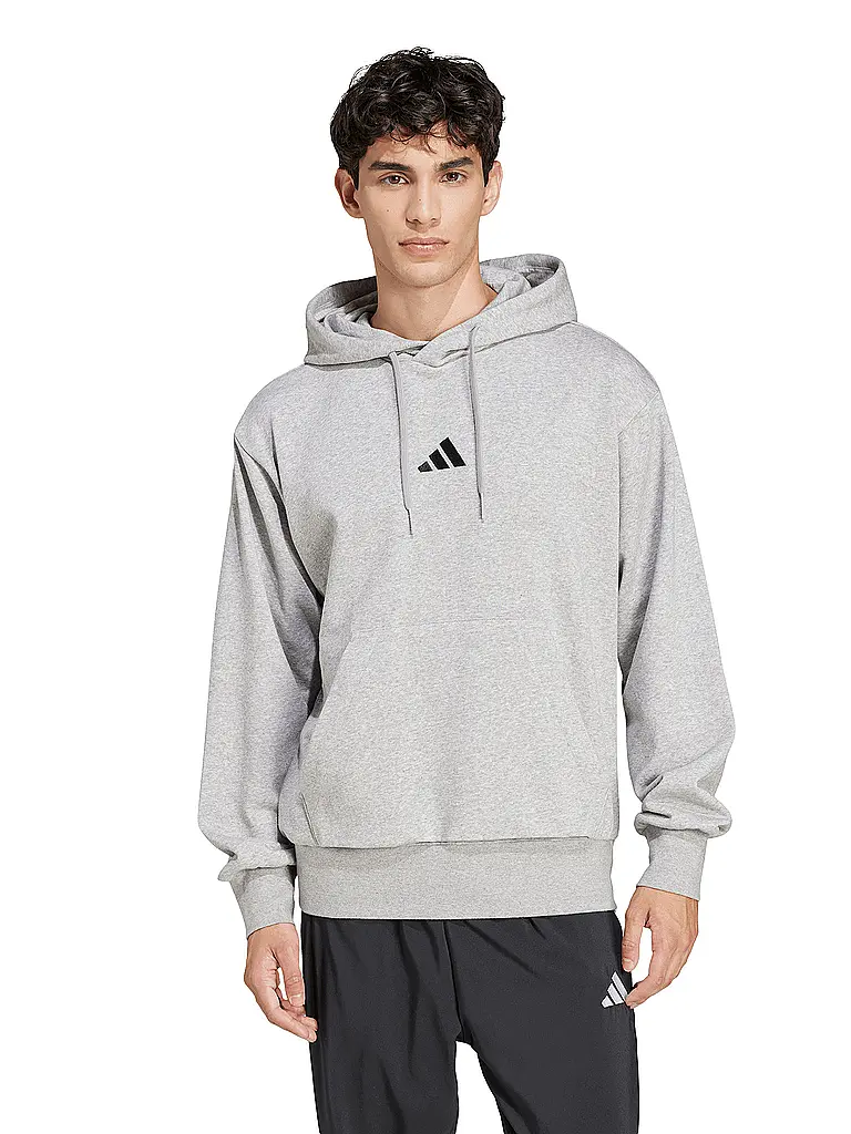 ADIDAS | Herren Hoodie Essentials Feelcozy | grau