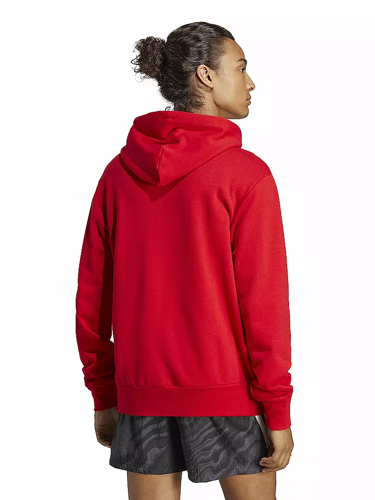 ADIDAS | Herren Hoodie Essentials French Terry Big Logo  | rot