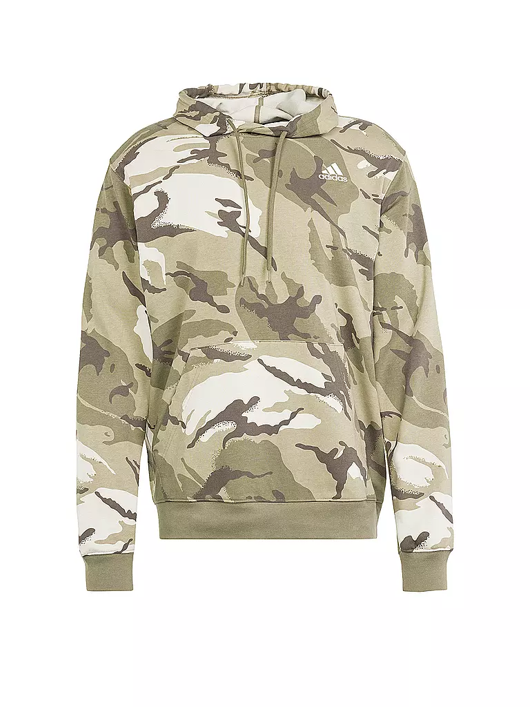 ADIDAS | Herren Hoodie Seasonal Essentials Camouflage | olive