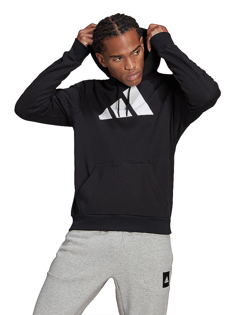 ADIDAS | Herren Hoodie Sportswear Badge of Sport | schwarz