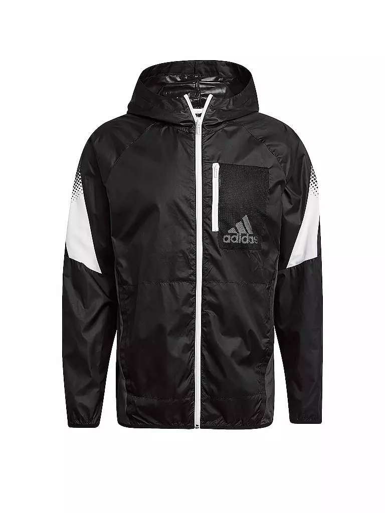 ADIDAS | Herren Jacke Windbreaker Designed to Move | schwarz