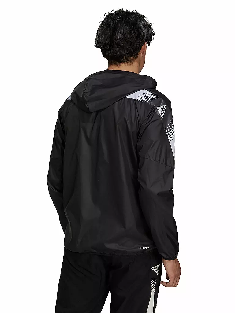 ADIDAS | Herren Jacke Windbreaker Designed to Move | schwarz