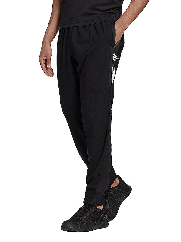 ADIDAS | Herren Jogginghose AEROREADY Designed to Move | schwarz