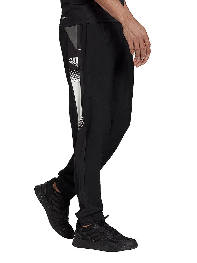 ADIDAS | Herren Jogginghose AEROREADY Designed to Move | schwarz