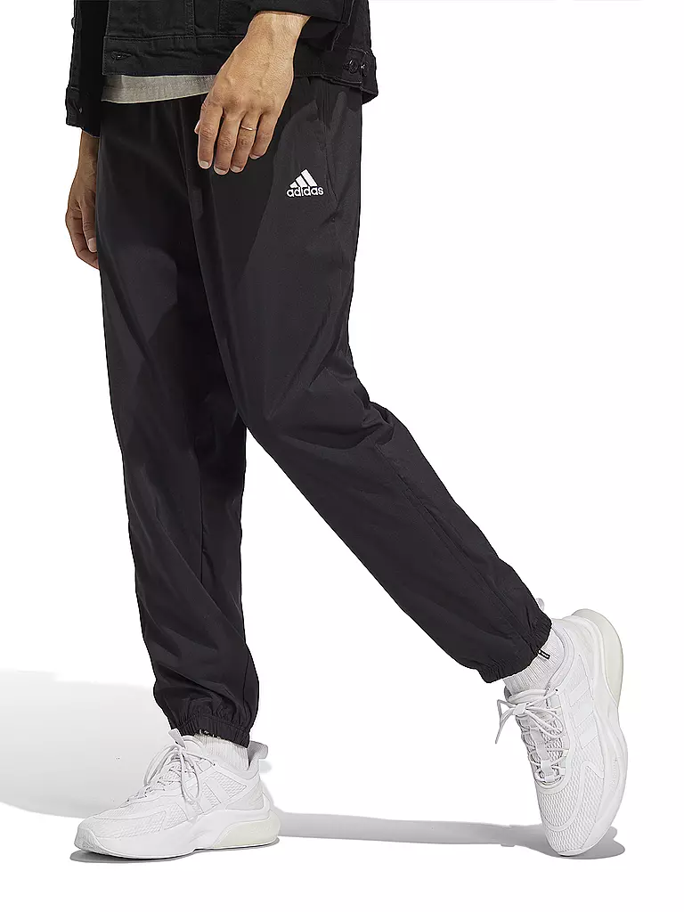 ADIDAS | Herren Jogginghose AEROREADY Essentials Stanford Elastic Cuff Small Logo | schwarz