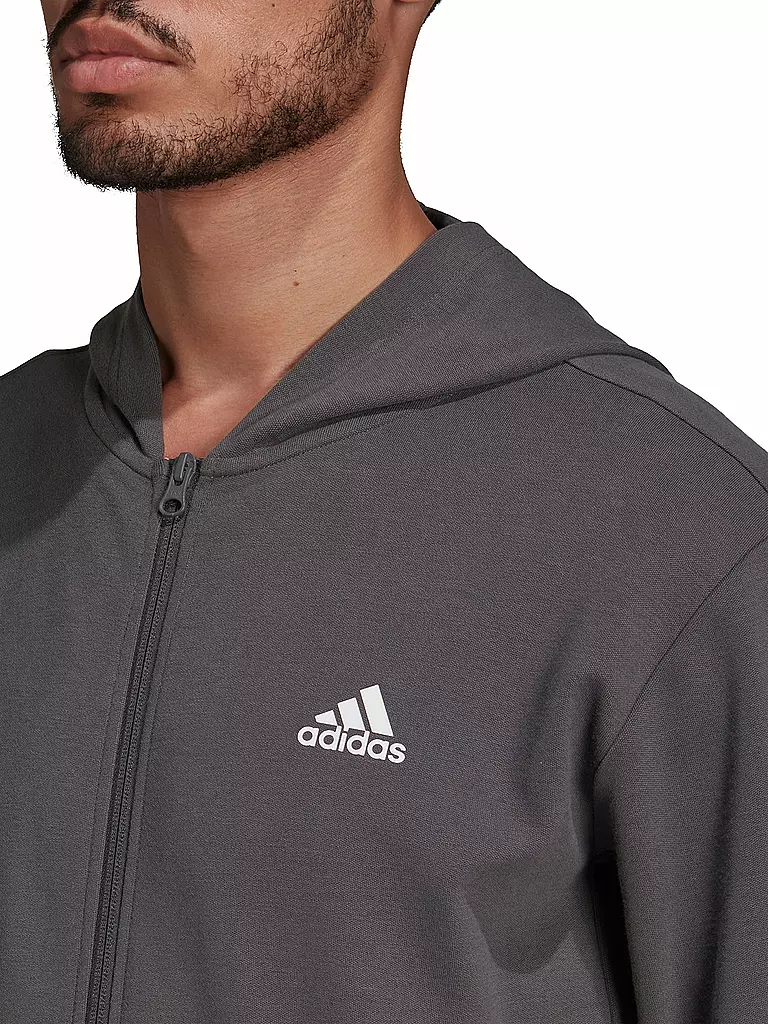 ADIDAS | Herren Kapuzenjacke Aeroready Motion | grau