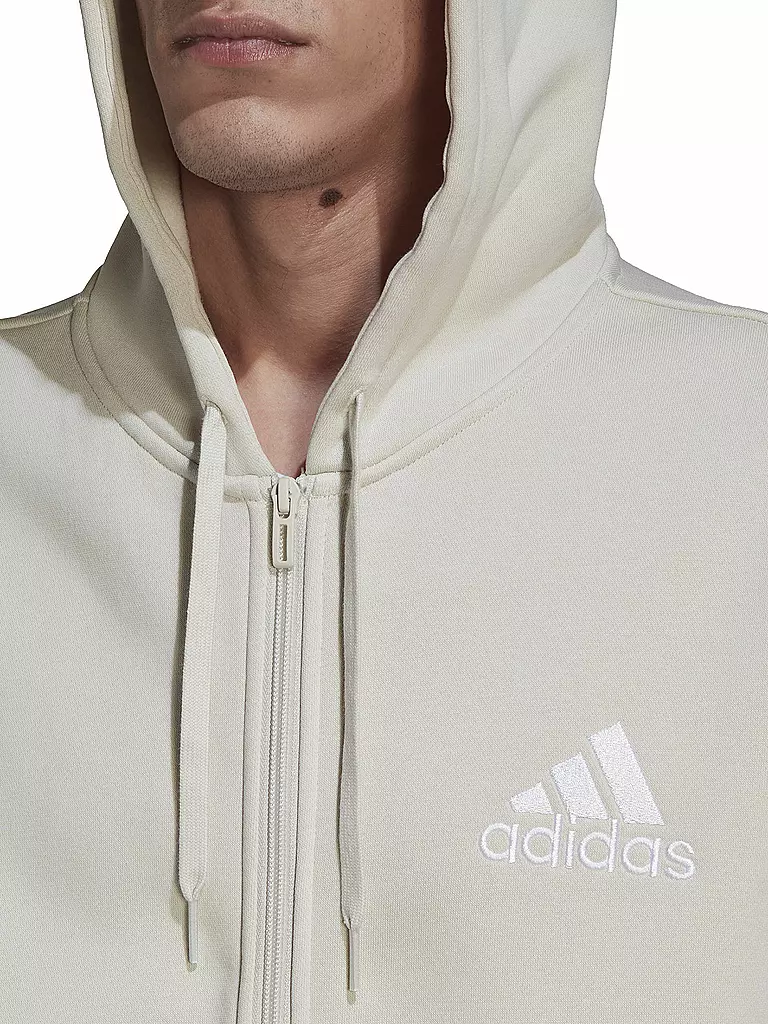 ADIDAS | Herren Kapuzenjacke Essentials Colorblock Fleece | beige