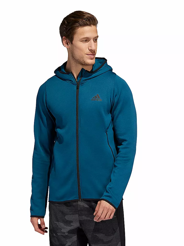 ADIDAS | Herren Kapuzenjacke FreeLift Climawarm | blau