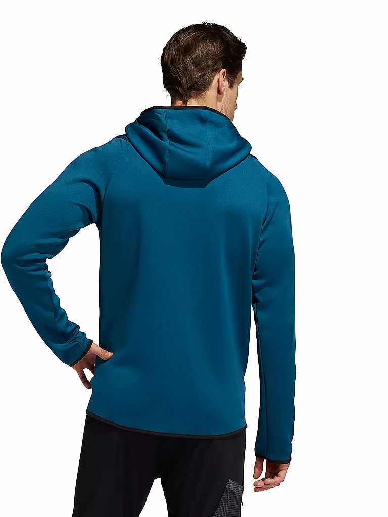 ADIDAS | Herren Kapuzenjacke FreeLift Climawarm | blau