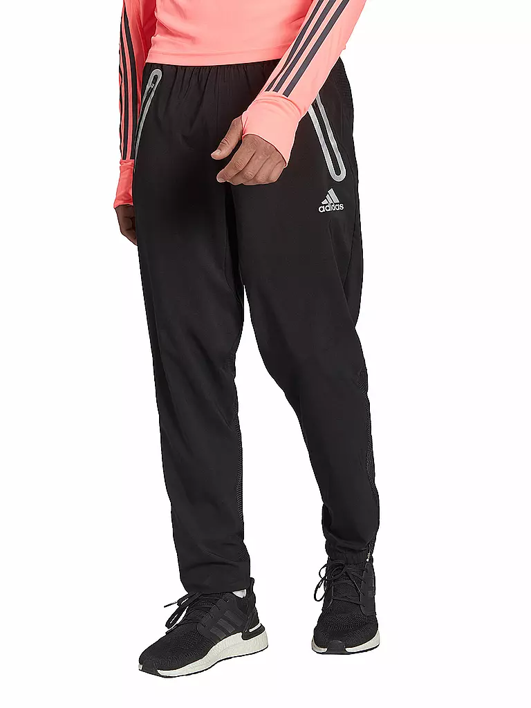 ADIDAS | Herren Laufhose Fast Reflective | schwarz
