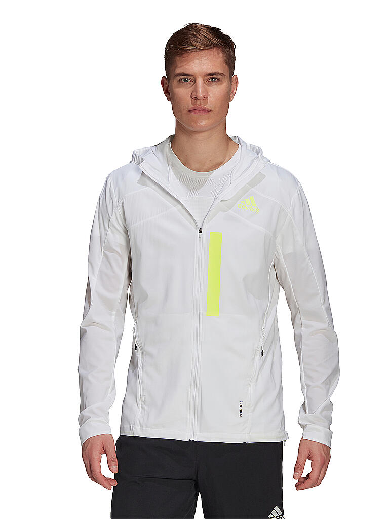 ADIDAS | Herren Laufjacke Marathon Translucent | weiß