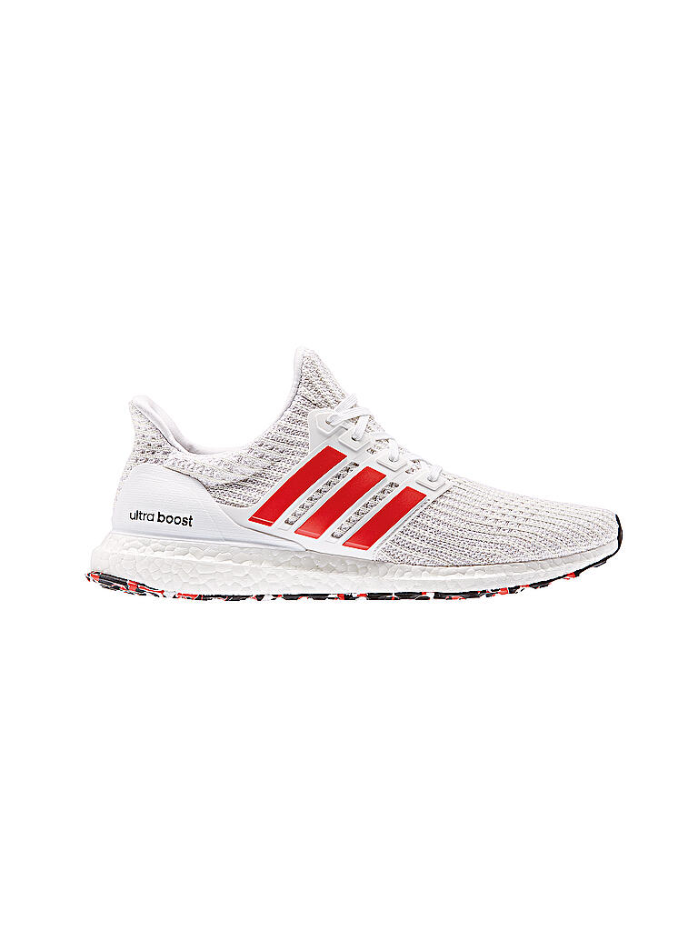 ADIDAS | Herren Laufschuh Ultra Boost FTWR WHITE / ACTIVE RED / CHALK WHITE | weiß