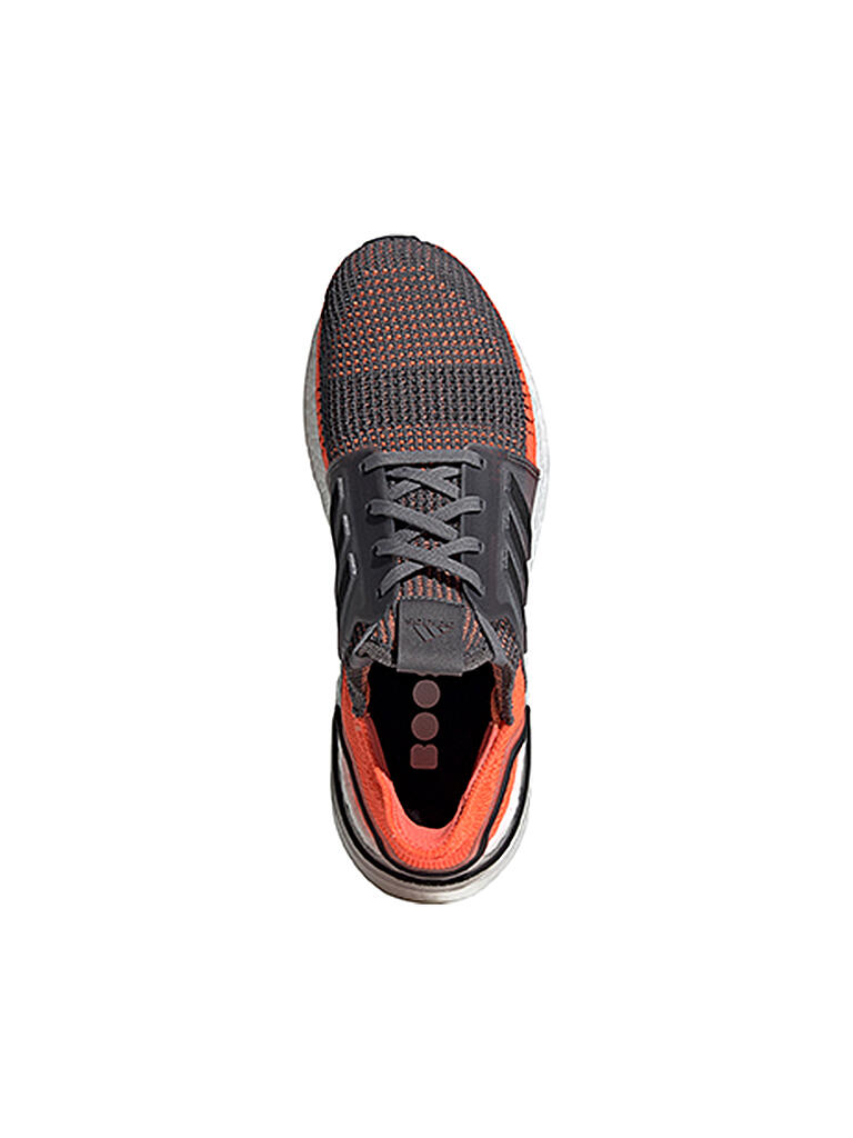 ADIDAS | Herren Laufschuh Ultraboost 19 GREY FOUR / CORE BLACK / HI-RES CORAL | 