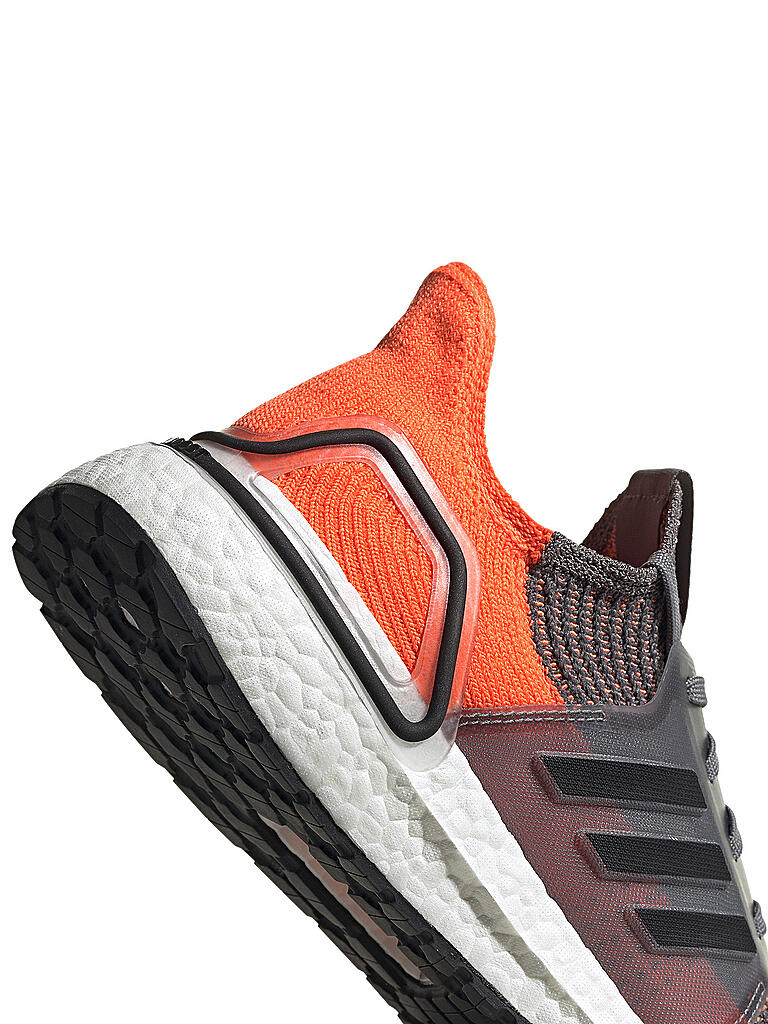 ADIDAS | Herren Laufschuh Ultraboost 19 GREY FOUR / CORE BLACK / HI-RES CORAL | 
