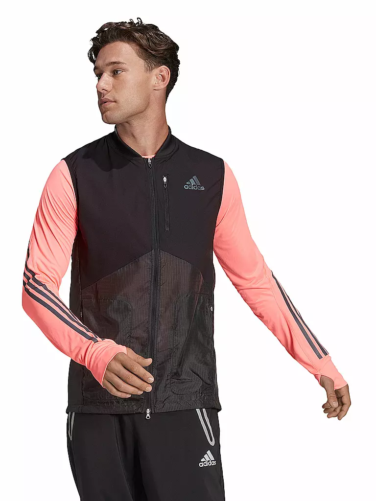 ADIDAS | Herren Laufweste Adizero | schwarz