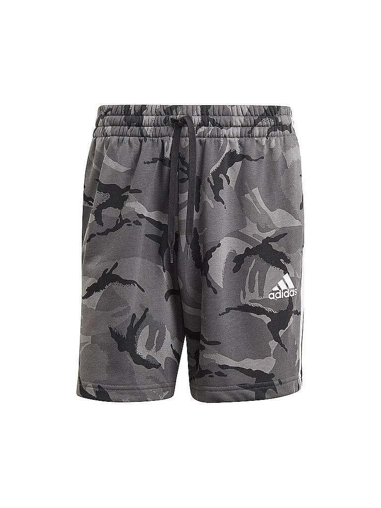 ADIDAS | Herren Short Essentials French Terry Camouflage | grau