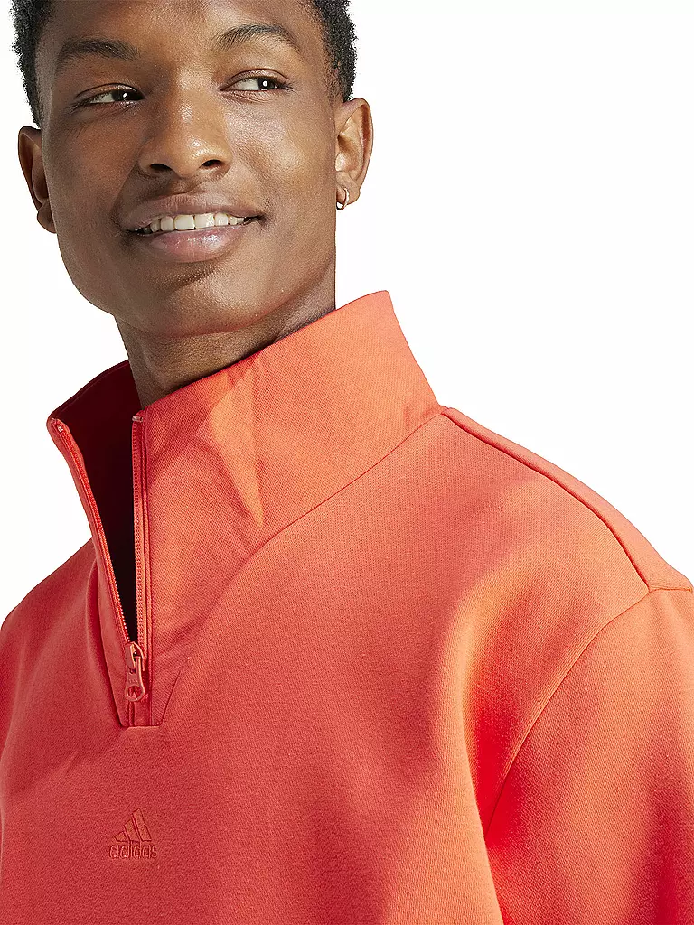 ADIDAS | Herren Sweater ALL SZN 1/4-Zip | rot