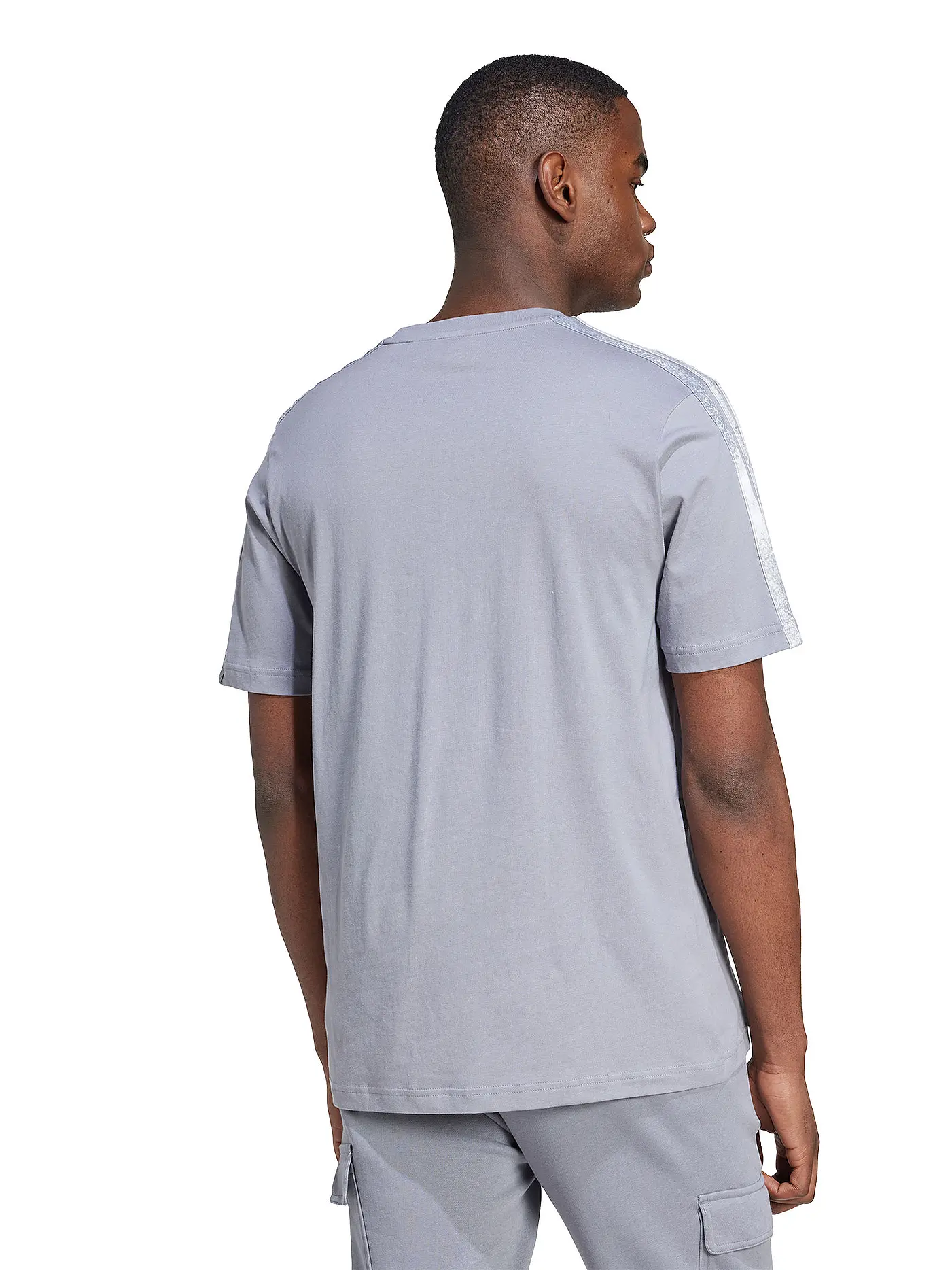 ADIDAS | Herren T-Shirt AOP | grau