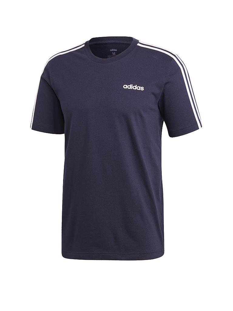 ADIDAS | Herren T-Shirt Essentials 3-Streifen | blau